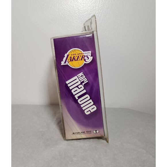 Mcfarlane Toys Sports Picks Los Angeles Lakers Karl Malone #11 Series 6 2004 New - Picture 4 of 6